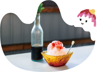 山辺町のすだまり氷