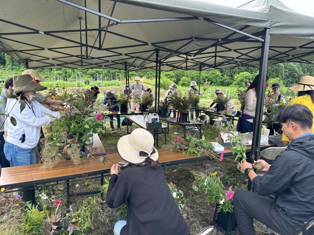 「花畑ワークショップ」を開催しました！